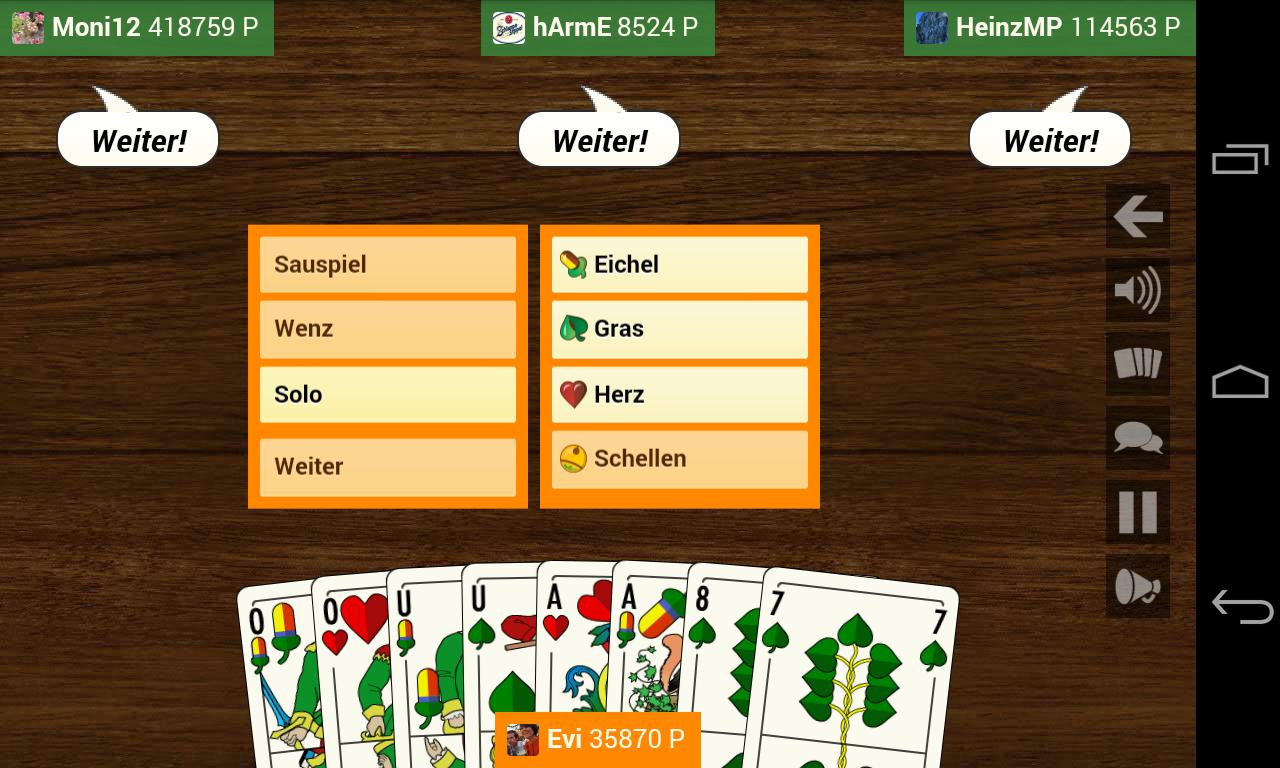 Sauspiel Schafkopf